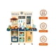 thumbnail image 2 of Cocina Infantil con Vapor Real, Luces y Sonidos – 108 Piezas azul, 2 of 5