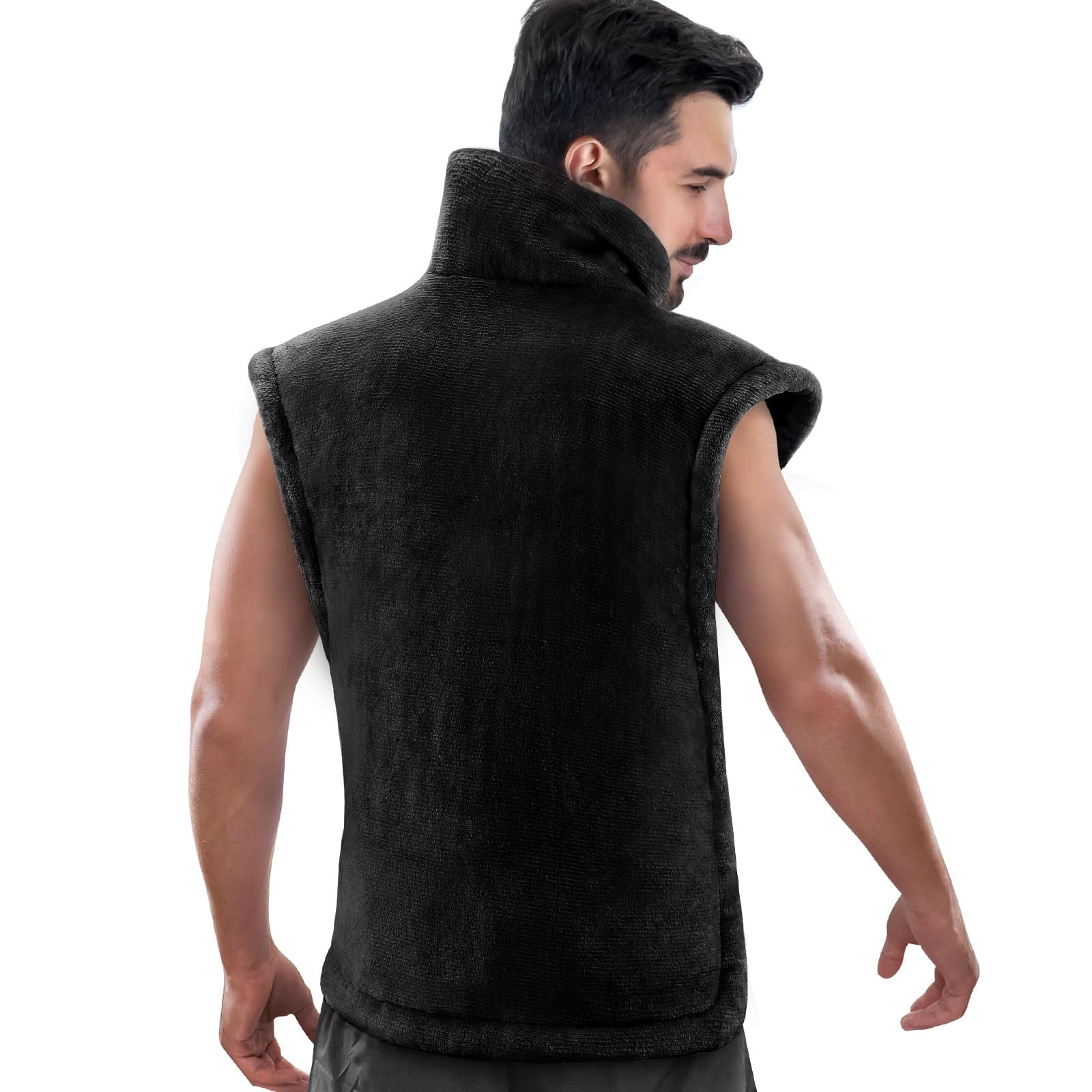 Renpho - Almohadilla Térmica Para Aliviar El Dolor De Cuello Hombros Y Espalda