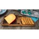 thumbnail image 4 of Tabla para quesos Kalmar Home, madera de acacia, grano final con cuchillo, 4 of 4