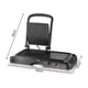 thumbnail image 4 of Parrilla Electrica 2 En 1 Panini Gril 1600W Negro R2695, 4 of 5