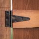 thumbnail image 4 of Hinges National Hardware N129-007 V286 Extra Heavy T, negro de 4 pulgadas, 4 of 4