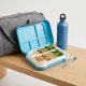 thumbnail image 5 of Caja Bento REGALWOVEN, Lonchera para Adultos, Contenedor de Preparación de Comidas a Prueba de Fugas de 3 Compartimentos para Viajes de Trabajo Azul, 5 of 5