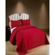 thumbnail image 4 of Cubrecama De Verano Unicolor Con Pompon Pym Color Rojo, 4 of 4