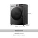 thumbnail image 3 of Lavadora Secadora Frontal TCL 13.5Kg/8Kg Titanio Smart Wifi C3614WDG, 3 of 9