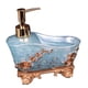 thumbnail image 2 of Dispensador De Jabón Líquido, Resina, 1 Uds., Bomba De Loción Para Baño, Sala De Lavado, Mesa Azul, 2 of 3