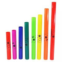 Magideal - Tubos De Música Para Niños Instrumento Musical Juguetes Idea De Regalo 8 Tonos Instrumentos De Percusión De Tubo De Sonido Para Niños Preescolar Niños Sin Cuerda