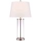 thumbnail image 1 of Lámpara de Mesa 360 Lighting 66 cm Rellenable de Níquel Cepillado, 1 of 9