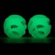 thumbnail image 3 of Chuckit Air Glow Fetch Ball Dog Toy, Small 2in 2 Pack, 3 of 3
