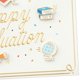 thumbnail image 4 of Tarjeta de graduación Hallmark Signature 13 x 18 cm con diseño 3D, 4 of 6