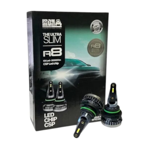 Ampolletas Led Ultra Slim Turbo R8-9006 Iron Dakar 12V