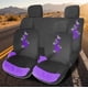 thumbnail image 3 of Funda Cubre Asiento 8 Piezas Mariposas Flores Auto Universal, 3 of 3