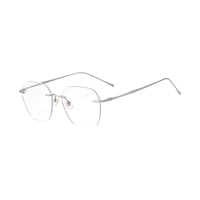 Magideal - Gafas Sin Marco Para El Festival De Compras De Cumpleaños , Plata