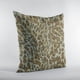 thumbnail image 3 of Cojín decorativo Plutus Brands Safari Cheetah con bordado, café, 3 of 5