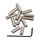thumbnail image 1 of 12 Tornillos De Puente De Trémolo Para Sillín De Guitarra Para Piezas De Bricolaje De Guitarra ST/TL, 1 of 2
