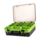 thumbnail image 3 of Caja De Herramientas De Pesca De Doble Capa, Caja De Pesca Para Accesorios De Pesca De Agua Dulce, Verde, 3 of 5