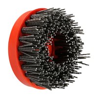 Magideal - Cepillo De Rueda De Alambre Cepillo De Pulido Rosca M14 Cepillo De Esmerilado Accesorio Cepillo Redondo Abrasivo Para Piedra Antigua Alambre De Acero Inoxidable Adecuado Para Hormigón W Grano 60