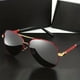 thumbnail image 2 of Large Frame Polarized Sunglasses for Drivers, Riders, and Outdoor Enthusiasts - UV400 Protection and Glasses Case Included, 2 of 5