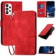 thumbnail image 1 of Funda Flip Premium Fibra de Carbono para Samsung Galaxy A73 5G con Soporte y Cierre Rojo, 1 of 6