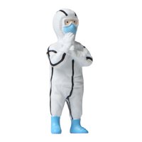 Bothyi - Figuras De Personas En Miniatura, Juguete Para Niños, Muñeca Pintada Para Paisaje, Adorno De Camino, Western Doctor B