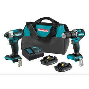 Makita - Kit Taladro Percutor + Atornillador Impac 18V Dlx2414