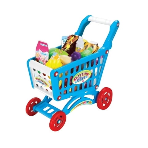 Genérico - Carrito De Compras 56 Pcs - Azul