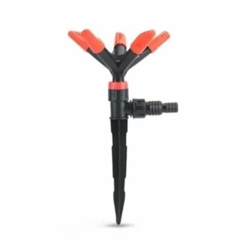 Tomasstore - Aspersor Rociador De Agua Para Cesped Giratorio 360° Aspersor Jardin