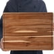 thumbnail image 1 of Tabla de cortar GAOMON 51 × 38 cm de madera de acacia con canal para jugos, 1 of 7