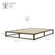 thumbnail image 2 of Base para cama Europea Acero y Madera  200x200 cm Super King Nova Vincenzi, 2 of 10