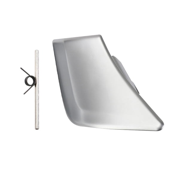 Manija de asiento reclinable automático, manija de palanca de reclinación del respaldo del asiento, 2079108506, decoración, manija del respaldo del Plata mate derecha