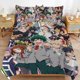 thumbnail image 1 of My-Hero-Academia My-Hero-Academia Bedding Set Sheet Set for Kids Adults,All Season Lightweight, 1 of 5