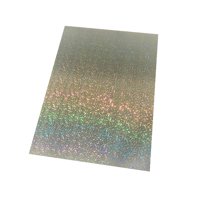 Micolor - Vinilo Diamante Tornasol Adhesivo A4 20 Hojas