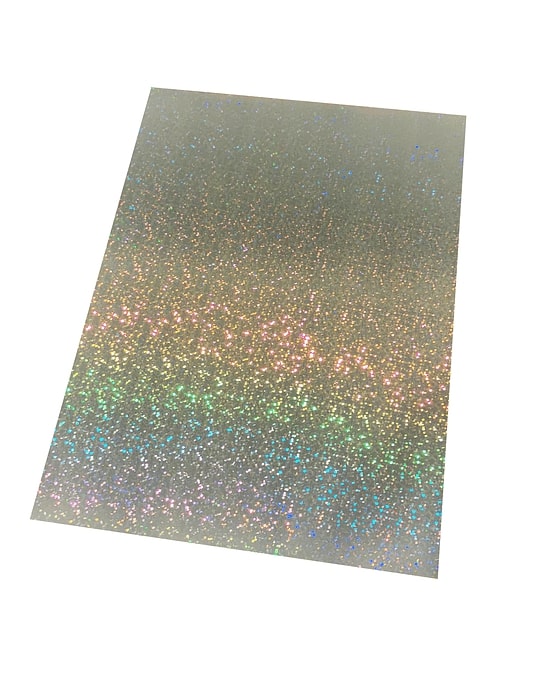 Micolor - Vinilo Diamante Tornasol Adhesivo A4 20 Hojas