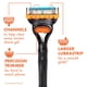 thumbnail image 2 of Recambios para cuchillas de afeitar Gillette Fusion 5 para hombre, 12 unidades, 2 of 3