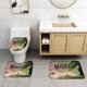 thumbnail image 2 of Juego de 3 Alfombras de Baño de Terciopelo Coral Wicked Desmarcar, 2 of 6