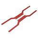 thumbnail image 1 of 2 Rieles De Chasis De Aluminio Para Coche Modelo RC A Escala 1/12 MN168 MN78, Color Rojo, 1 of 5