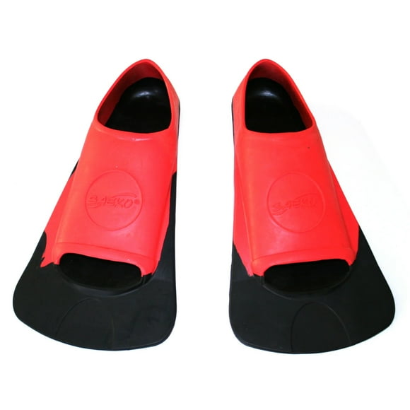Aletas De Natacion Swimfins Rojo Negro