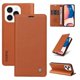 thumbnail image 5 of Funda Billetera de Cuero para iPhone 14 Pro con Tarjetero y Soporte - Tapa Magnética Marrón, 5 of 6