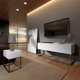 thumbnail image 2 of Rack Tv 55" Home Design Blanco Oro Envejecido, 2 of 3