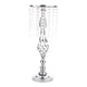 thumbnail image 3 of Candelabro De Cristal Para Mesa, Florero De Boda, Candelabros, Decoración De Escritorio Para El Hogar, Plata, 3 of 3