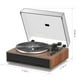 thumbnail image 3 of Tocadiscos 1byone Alta Fidelidad Bluetooth, 3 of 3