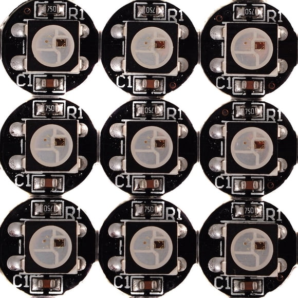 LED Píxel BTF-LIGHTING WS2812B RGB 100 uds DC5V