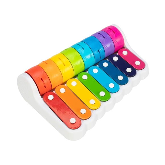 Juguetes Musical Bells Rock 'N Roller Piano Fat Brain para bebés
