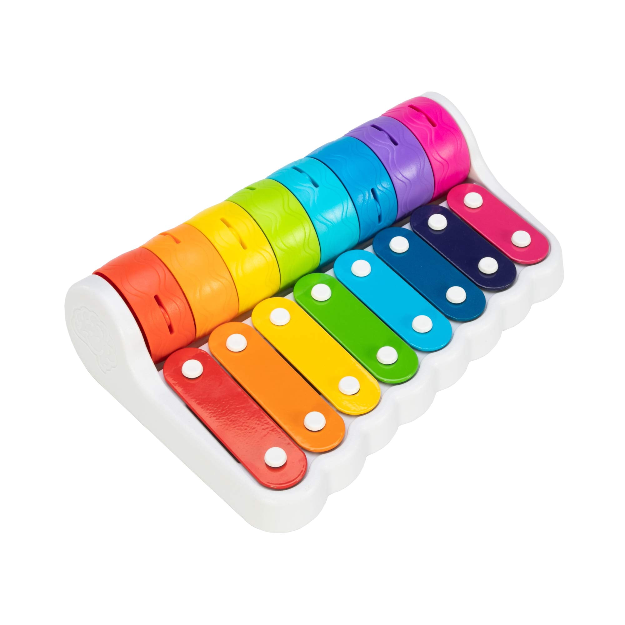 Fat Brain Toys - Juguetes Musical Bells Rock 'n Roller Piano Fat Brain Para Bebés