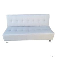 Muebles New - Sofa Cama Gris Lino