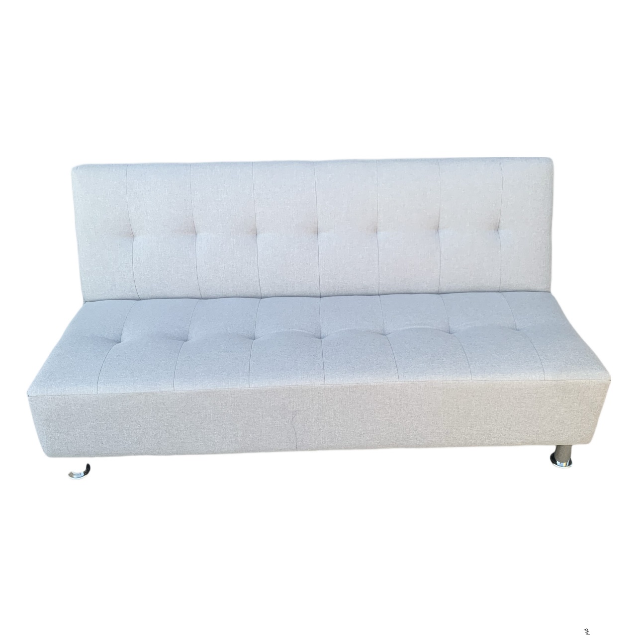 Muebles New - Sofa Cama Gris Lino