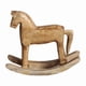thumbnail image 4 of Figura De Caballo Mecedor, Bonita Estatua De Caballo De Madera Para Fiestas, Dormitorio, Estantería., 4 of 5