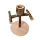thumbnail image 1 of Soporte De Entrenamiento Para Pájaros, Juguete Portátil De Madera Duradera, Práctico Juguete De Perca, 1 of 3