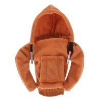 Ioensy - Automotive Gear Shift Knob Cover Funny Hoodie Cool Shifter Knob Hoodie Cover Naranja