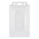 thumbnail image 2 of Pack 50 Pcs Porta Credencial Plastico Transparente Rigido Blanco-horizontal, 2 of 7