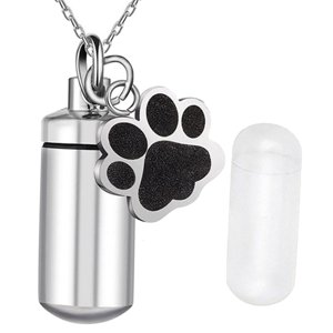 Ioensy - Urna Para Mascotas Caja De Urna De Cremación Caja De Urna De Entierro Para Recuerdo Colgante De Cenizas De Perros Y Gatos